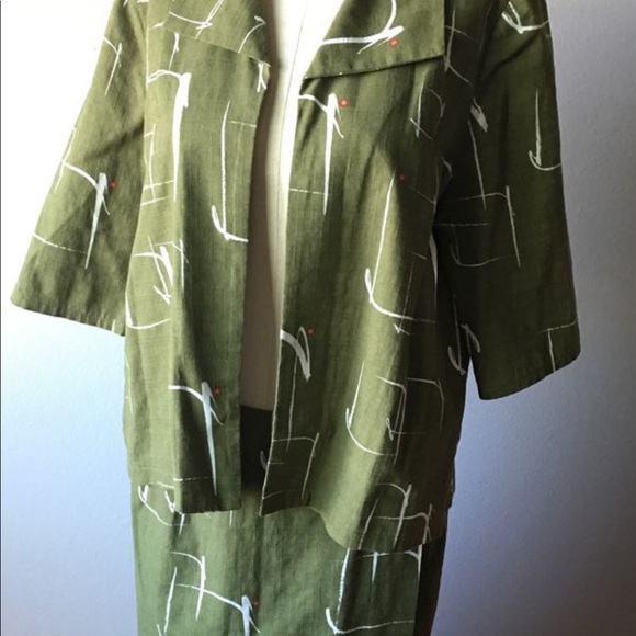 Vintage Handmade 2-piece woman's short/skirt Suit - Picture 1 of 8